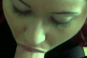 She Swallows Every Drop After Sucking Skinny Dick Pov