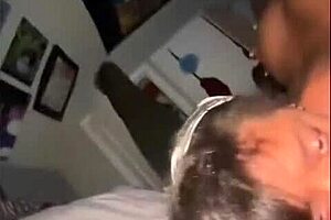 lightskin latina babe shakes oiled ass with big black cock anal plug tease