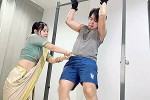 indian gym teacher bhabhi drilled rough creampie workout pussy pounding