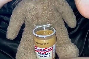 Craziest Food Dildo Masturbation: Kinky Arab Stepsis Snowwhite Dripping Wet in LA Extreme Fetish