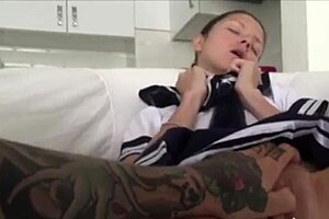gina gerson tiny russian teen takes hardcore monster cock pounding her skinny frame relentlessly