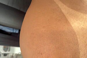 personal trainer rips clothes and fucks mature wife's huge ass and gaping pussy rough in parking lot