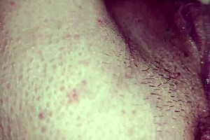 Huge tits wife pisses golden rain femdom slave shave 😈💛