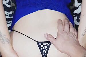 dominant guy breaks submissive latina's tight ass