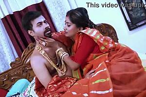 Newlywed bengali couple's passionate first honeymoon night pussy fuck!
