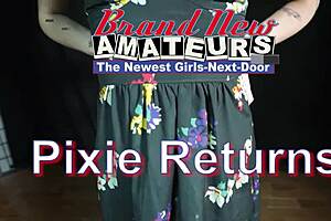 petite blonde pixie pie sucks cock pussy gets fucked!