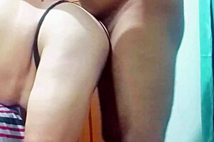 70 year old girlfriend's milf grandma doggystyle creampie gaping