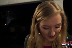 Busty Blonde Brunette Coeds Alex Petite And Autum Share Sloppy Facial Cumshot Bj!