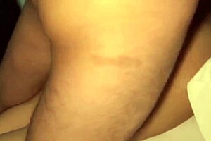 hijastra's first anal creampie at 18 her pink ass loves hard pounding
