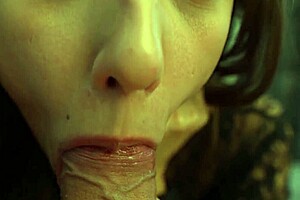POV Hot Chick Deepthroats and Swallows Cum Load! 💦😍
