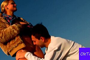 Marry And Max Explode In Outdoor Public Pleasure Frenzy