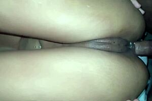 Wife's First Time Anal POV Skinny Latina Ass to Cuckold Hubby Black Friend Only