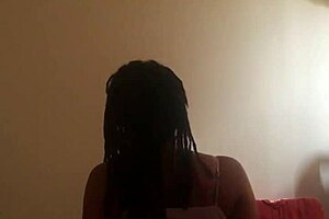 ebony princess feels every inch riding that black cock homemade