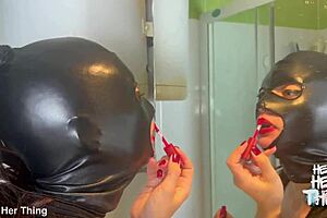 HAIRY MISTRESS ENEMA SLAVE ASS LICKING FOR ANAL DATE