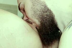 Getting my pussy licked hard until i cum in his mouth
