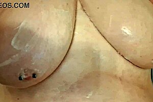 uhh my huge tits need washing in the shower bbw style