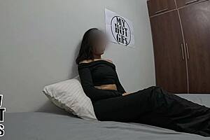 hot latina teen bent over doggystyle in dorm casting debut