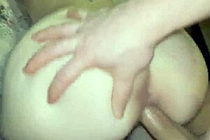 stepson pounds mother-in-law hard in living room while she rides and licks balls