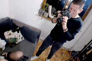 casting of elora mancini turns into threesome