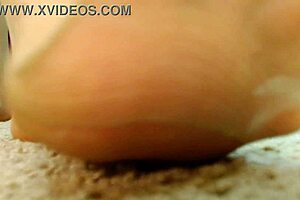 Dawnskye1962 Oiled Skin In Tan Pantyhose Close Up