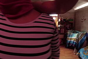 Big Ass Latina Stepsister Bent Over Doggystyle