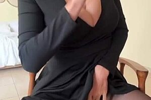 i love jerking off on my stepmoms milky big tits