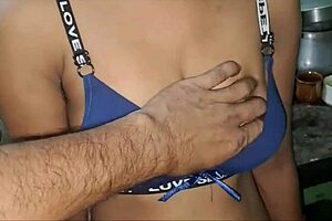 Indian couple late night bedroom fun