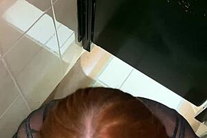 wife fucked bareback by stranger in bar bathroom