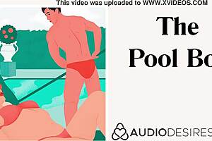 The pool boy erotic audio for women sexy asmr