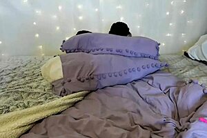 Horny Tattooed Teen Masturbates in Homemade Video