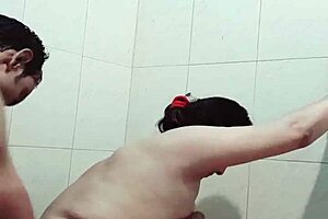 Watch this desi babe get fucked in the bathroom with a monster cock?