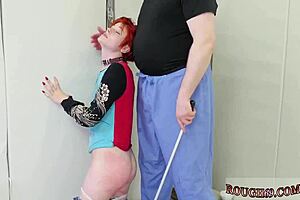 Extreme Tiny 18+ Ava Deep-Throats 47 Jism Blasts in Bondage!