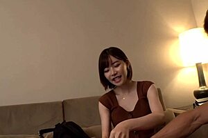 this adorable asian babe in ice cream shop becomes hardcore slut for riding and cumshots 😏