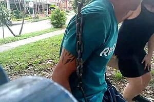 Hot Latina Culona Gives Killer Blowjob on Medellín Streets