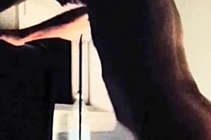 i'm putting my cock and balls all over her face, like, it's so messy and hot