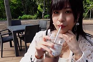 Young Asian Babe with Natural Tits Gets Choked and Spanked for Intense Orgasms 😈