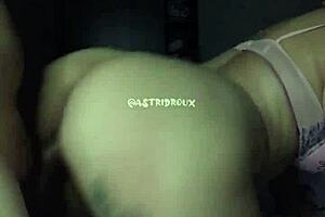 Astrid roux gets her pussy creampied 😍