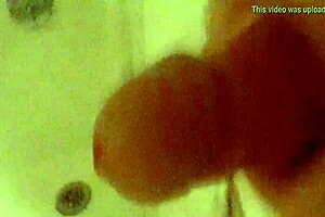 Jacking off in a hurry