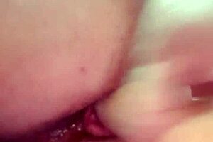 Dildo in my ass opens like a flower, feels amazing