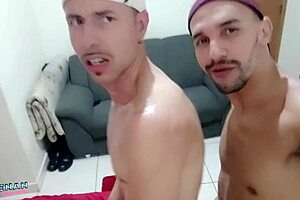 Gay Bareback At Friends' House Ends This Way