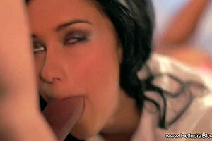 this blowjob is so excellent, she swallows and gets a facial 😍