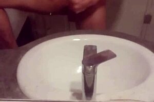 Young Guy Stroking Himself Hard