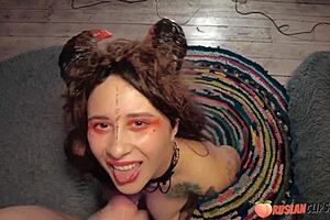 i fucked spooky miss foxy elise on halloween